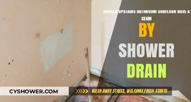 Should Upstairs Bathroom Subfloors Have Seams by Shower Drains?