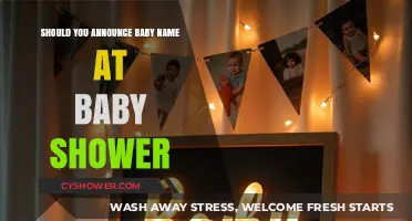 Revealing Your Baby's Name at the Shower: A Modern Dilemma