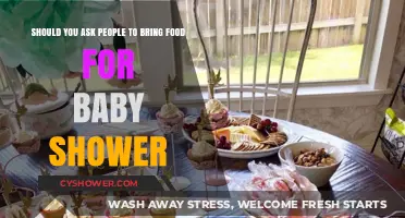 Sharing the Joy: Potluck Baby Shower Ideas