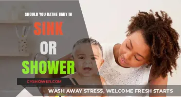 Sink or Shower: The Best Way to Bathe Your Baby