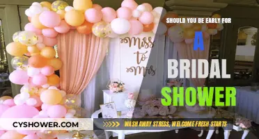 Bridal Shower Etiquette: The Pros and Cons of Arriving Early