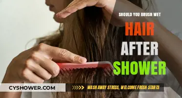 Brushing Wet Hair After Shower: Risks, Benefits, and Best Practices
