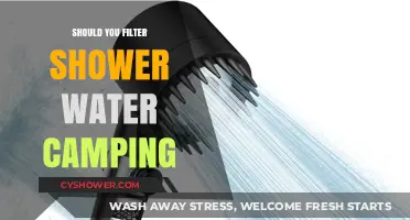 Should You Filter Shower Water While Camping? Pros and Cons Explained
