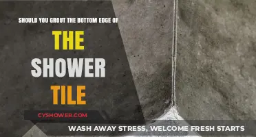 Grouting Shower Tile Bottom Edge: Essential or Optional? Expert Advice