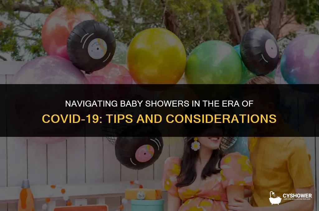 should you have a baby shower during covid