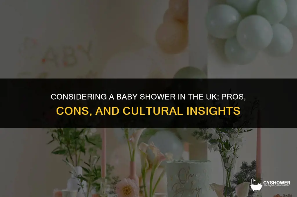should you have a baby shower uk
