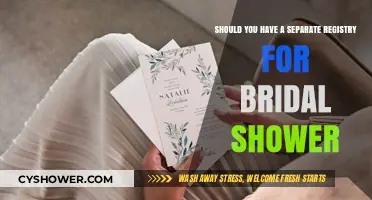 Bridal Shower Registry: Should You Create a Separate Gift List?