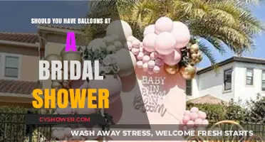 Balloons at Bridal Showers: A Festive Touch or Overdone Trend?