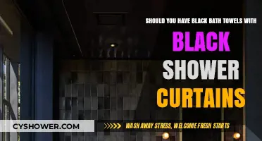 Black Bath Towels and Shower Curtains: A Stylish Match or Design Mistake?