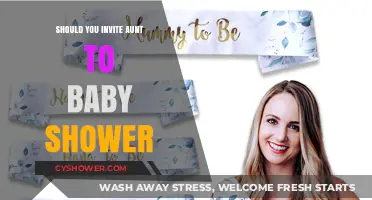 To Invite or Not: Aunt's Place at Your Baby Shower
