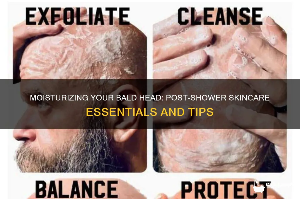 should you moisturize your bald head after every shower