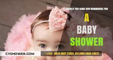 Baby Shower Reminders: To Send or Not to Send?