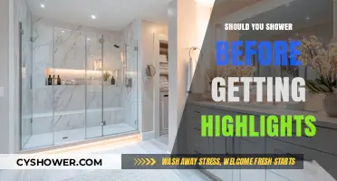 Shower Before Highlights: Pre-Appointment Prep or Unnecessary Step?