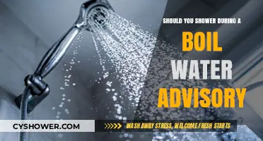 Showering Safely: What to Do During a Boil Water Advisory