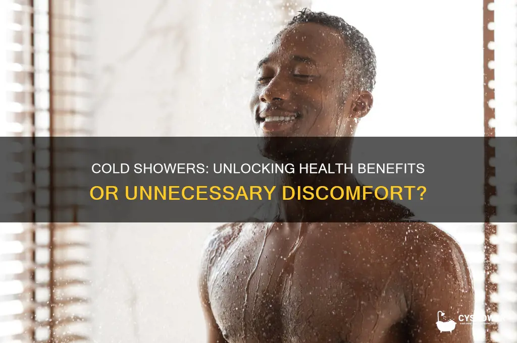 should you shower with cold water