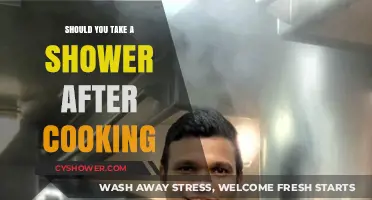 Post-Cooking Shower: Essential Hygiene or Unnecessary Habit?