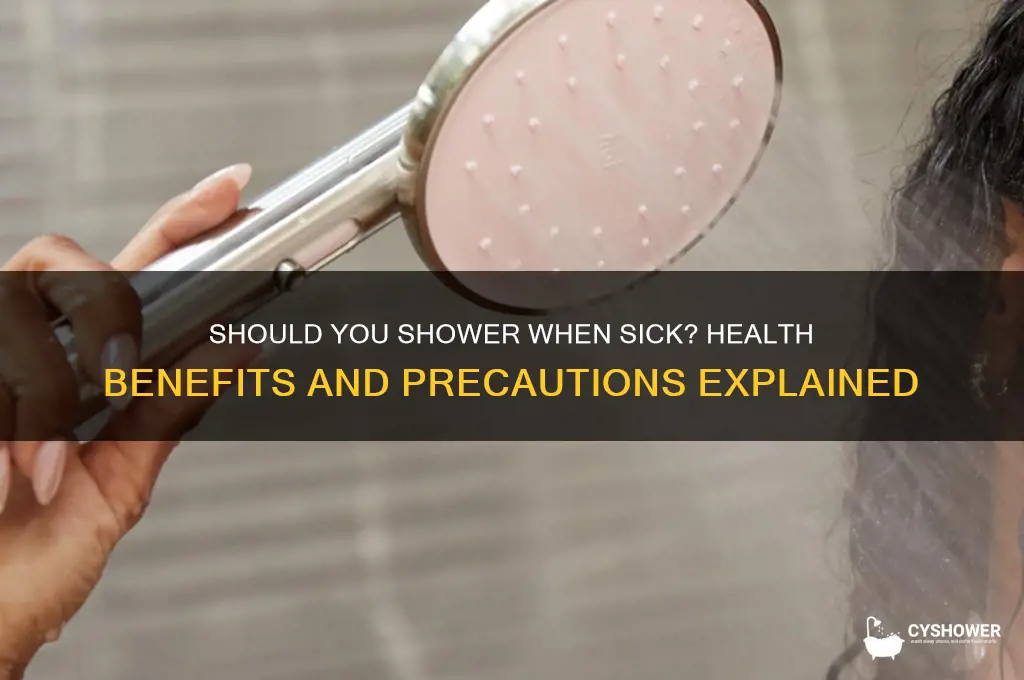should you take a shower if you