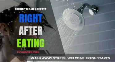 Shower After Eating: Myth or Must? Debunking Post-Meal Rituals