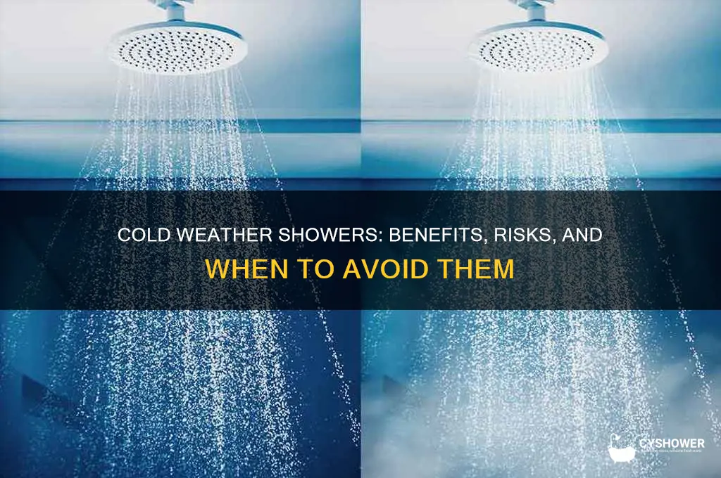 should you take a shower when it