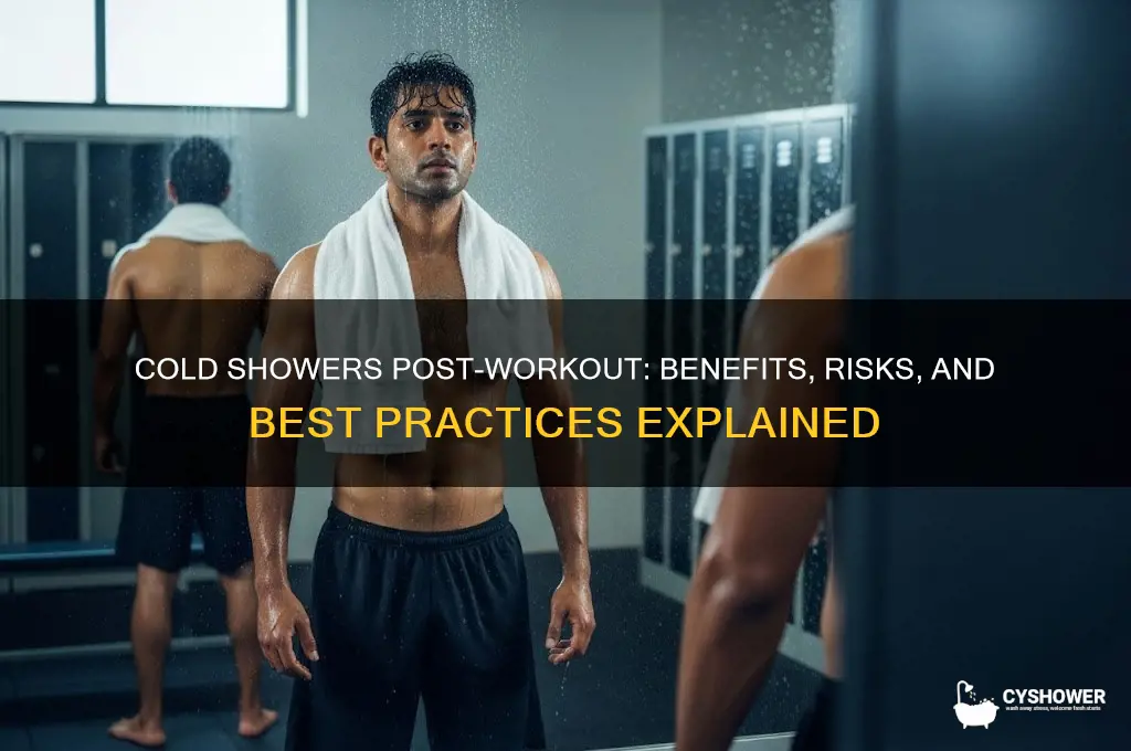 should you take cold shower after exercise