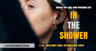 Shower Piercing Care: To Remove or Not to Remove?