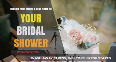 Should Your Fiancé's Aunt Attend Your Bridal Shower? Etiquette Explained