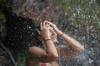 shower water