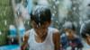 shower water