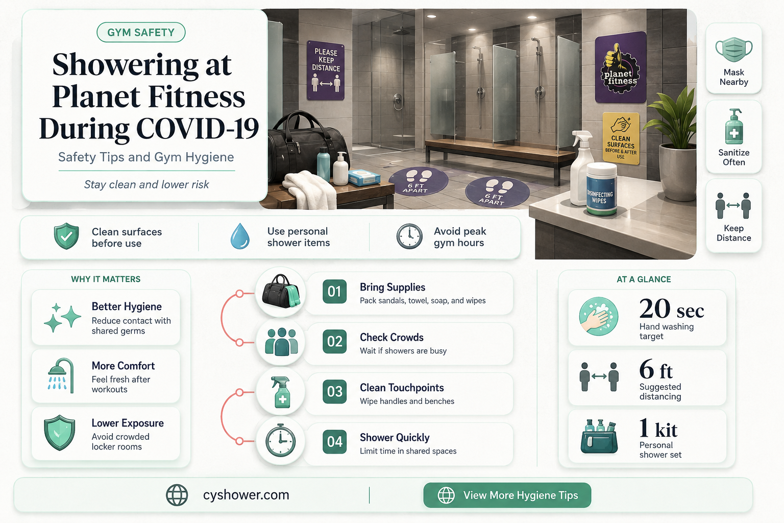 can i shower at planet fitness during coronavirus
