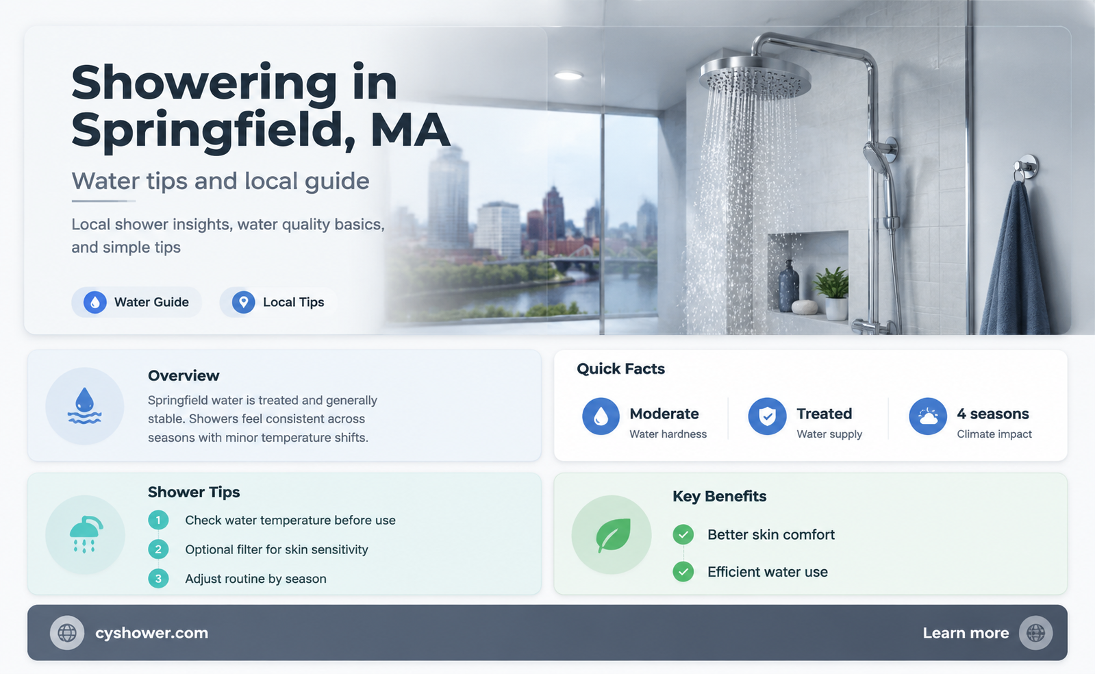 can i shower in springfield ma