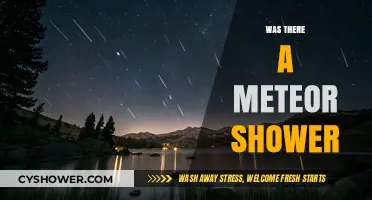 Did a Meteor Shower Light Up the Night Sky Recently?