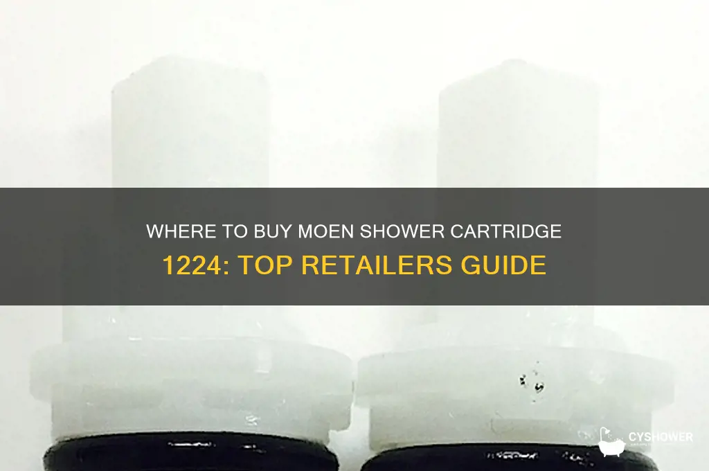 were can i buy a moen shower cartridge 1224