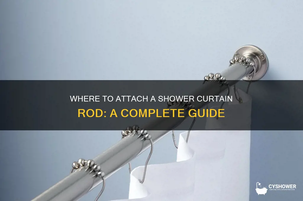 were to attached a shower curtain rod