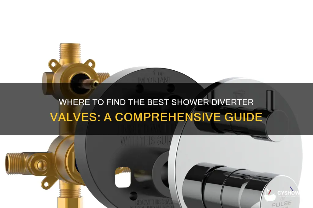 were to get shower divert valve