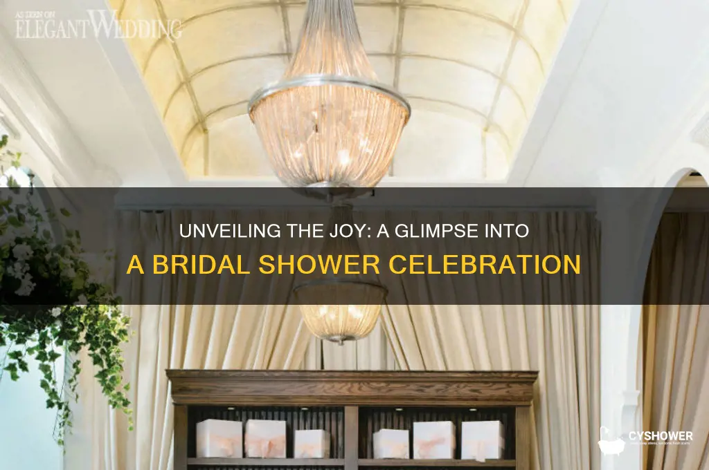 what a bridal shower looks like
