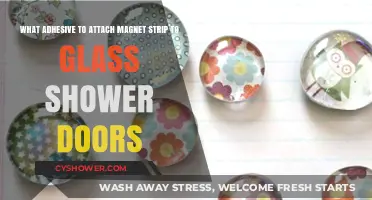 Best Adhesive for Attaching Magnet Strips to Glass Shower Doors