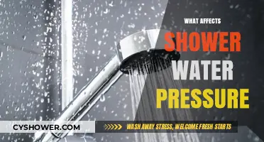 Factors Influencing Shower Water Pressure: Causes and Solutions Explained