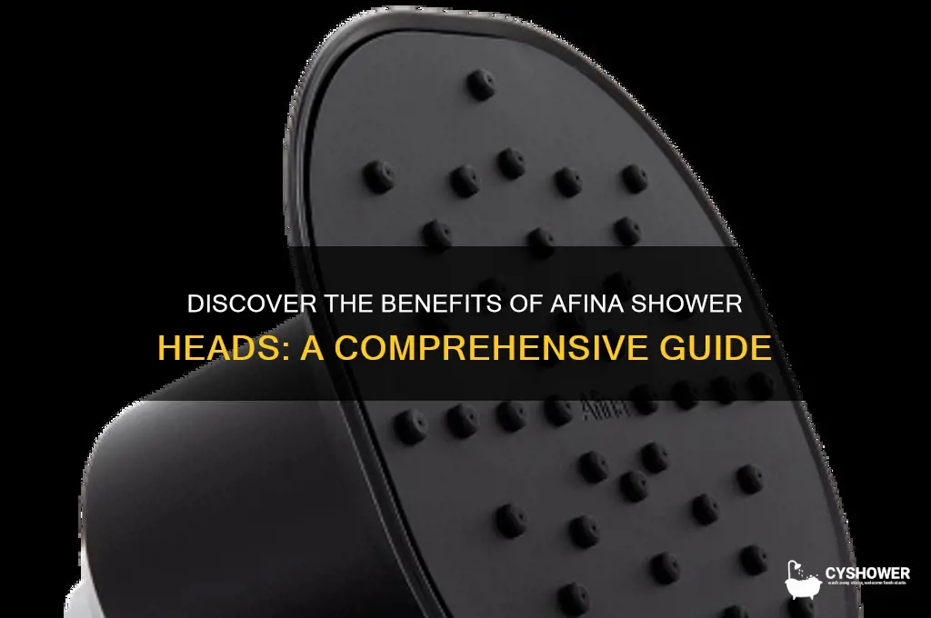 what are afina shower heads