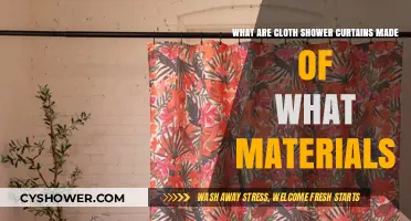 Discover the Materials Used in Cloth Shower Curtains