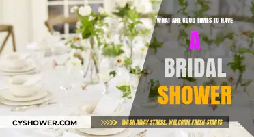 Perfect Timing for Bridal Showers: Best Dates and Seasons to Celebrate