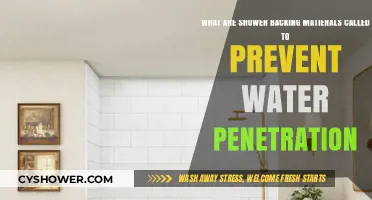 Shower Backing Materials: Waterproof Solutions to Prevent Penetration