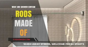 Materials Behind Shower Curtain Rods: A Comprehensive Guide