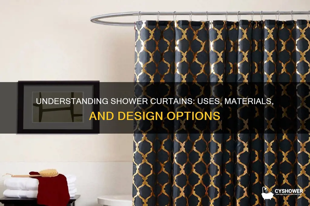 what are shower curtains