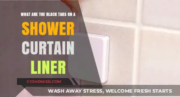 Understanding the Purpose of Black Tabs on Shower Curtain Liners