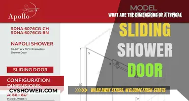 Standard Sliding Shower Door Dimensions: A Comprehensive Guide for Homeowners