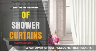 Standard Shower Curtain Sizes: A Guide to Perfect Dimensions