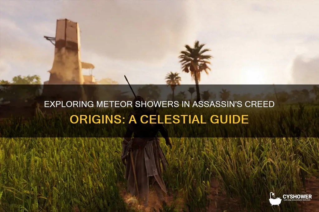 what are the meteor shower in ac origins