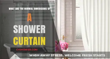 Standard Shower Curtain Sizes: A Guide to Perfect Dimensions