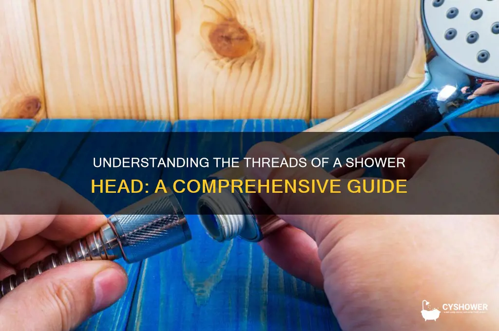 what are the threads of a shower head