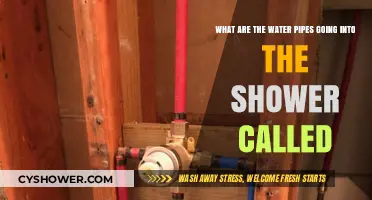 Understanding Shower Plumbing: What Are the Water Pipes Called?